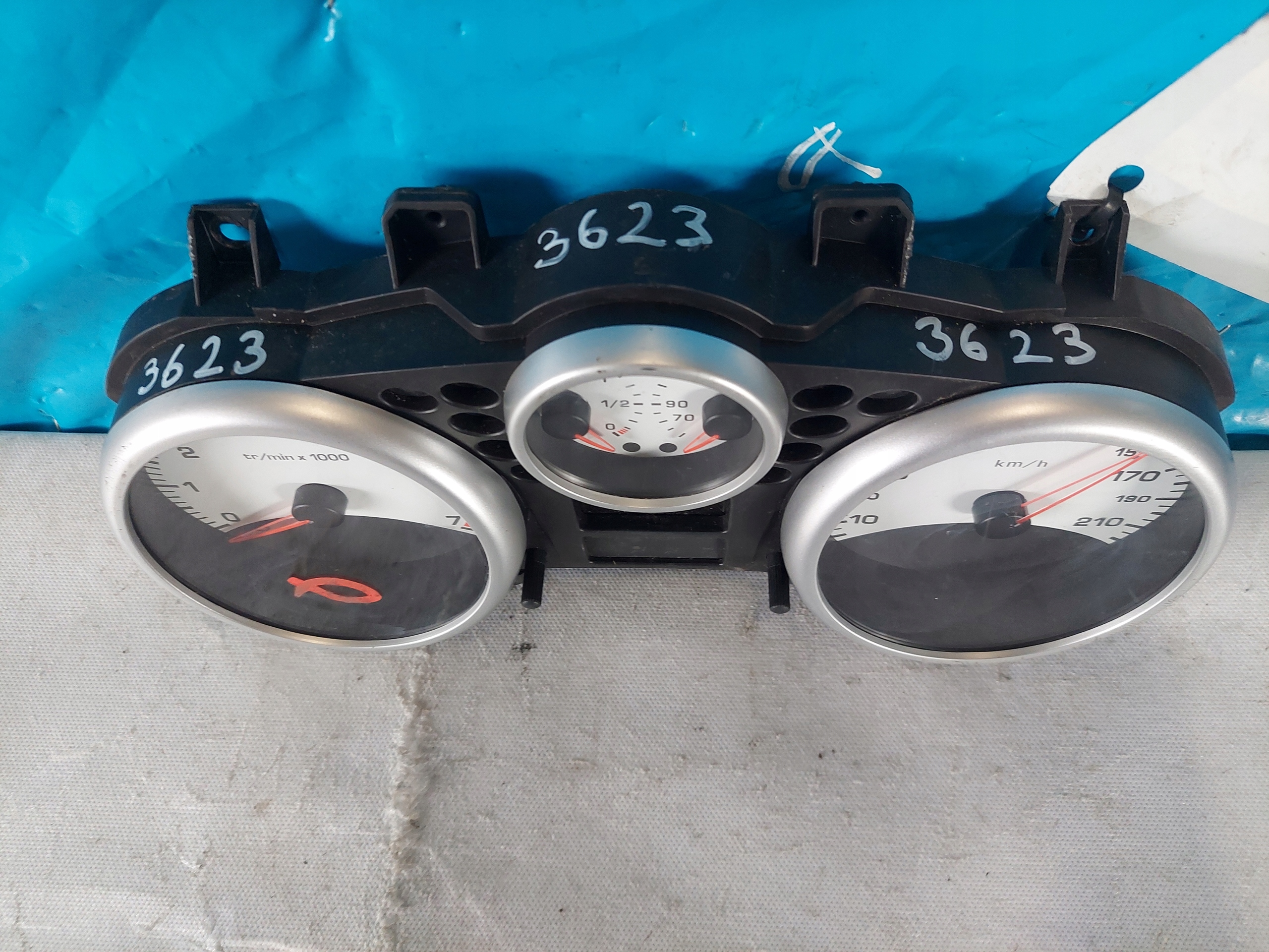dials clock PEUGEOT 206+ 1.1 B 9673798980