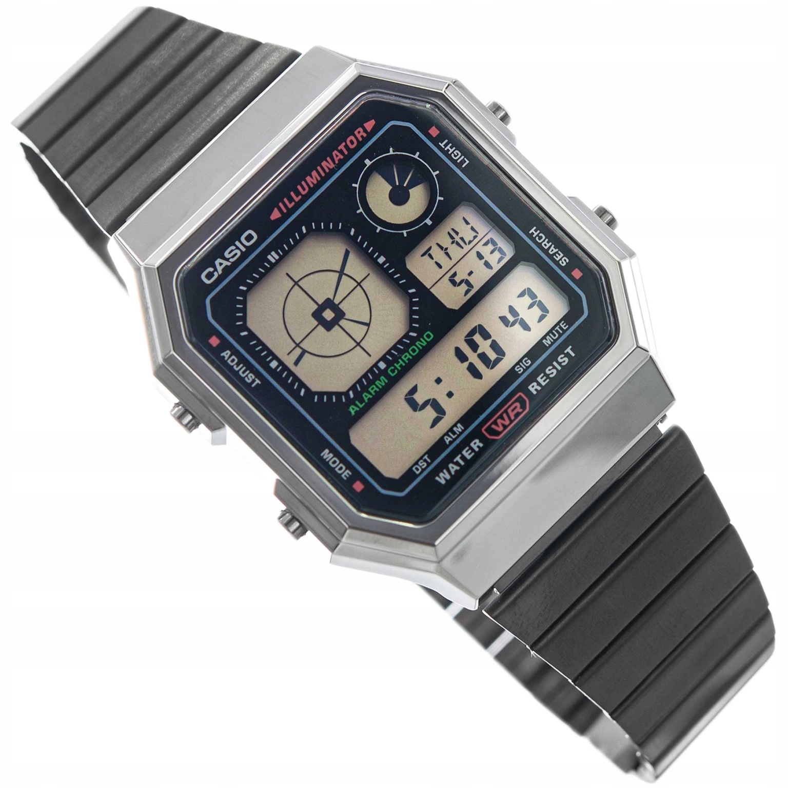 Hodinky Casio A130WEGG-1AEF Vintage Černé Na Náramku Datumovka