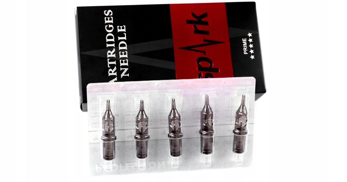 

5x 1RL, Grey Spark Cartridge Igły do Tatuażu