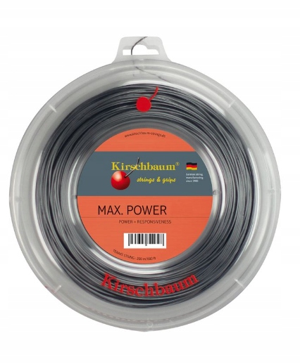 Tenisový Nátah Kirschbaum Max Power 1,20 mm 200 m