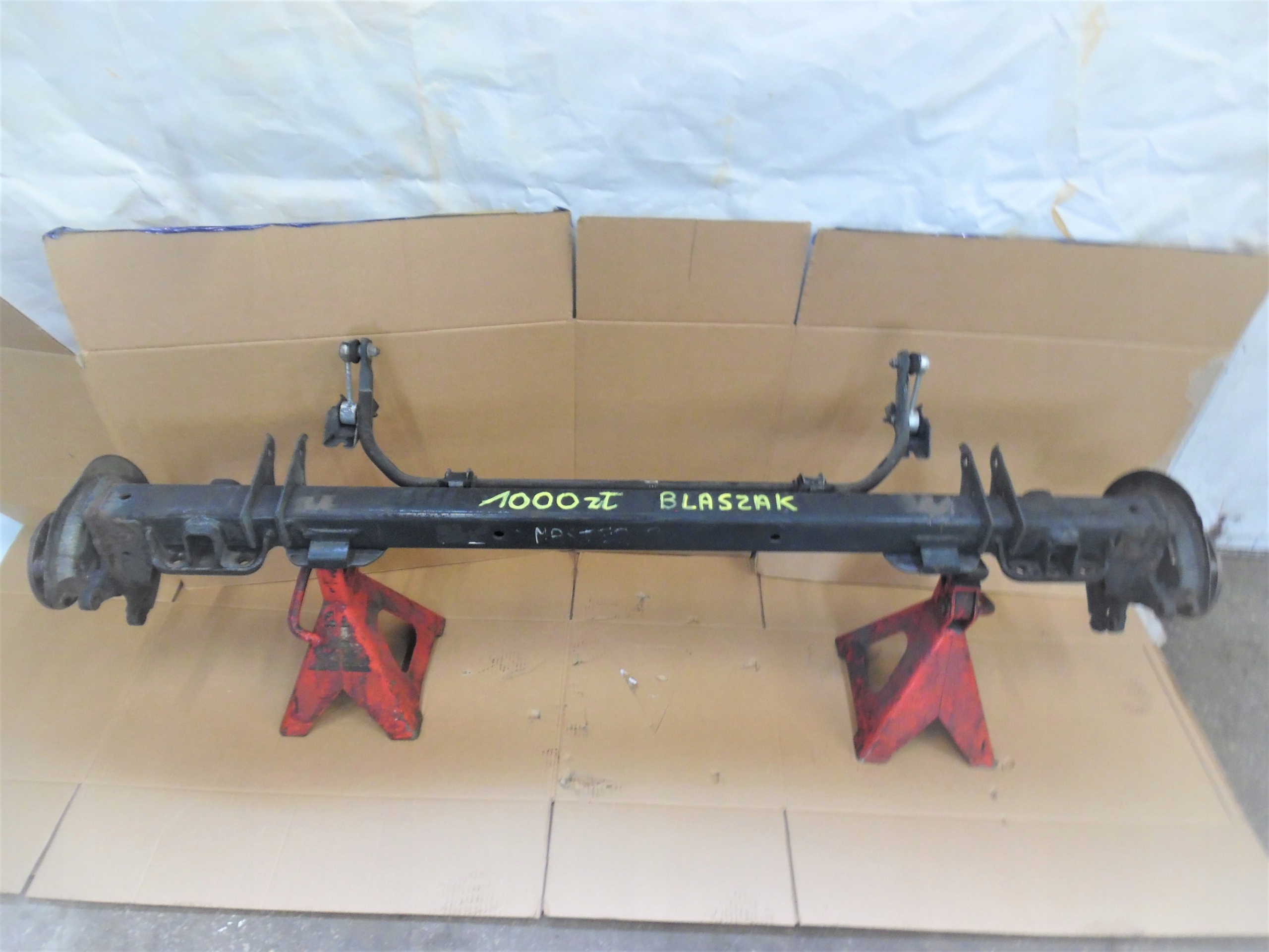 MASTER 3 MOVANO B 10- axis rear sider do blaszaka