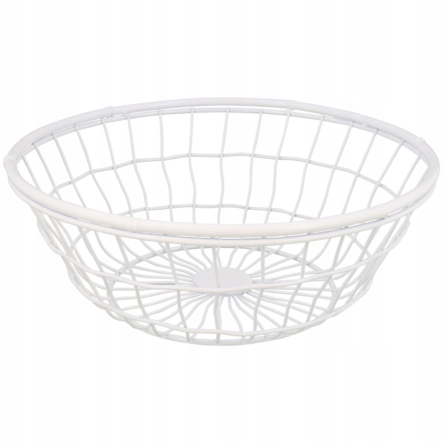 

Kosz druciany biały idealny na owoce śr 28 cm 920