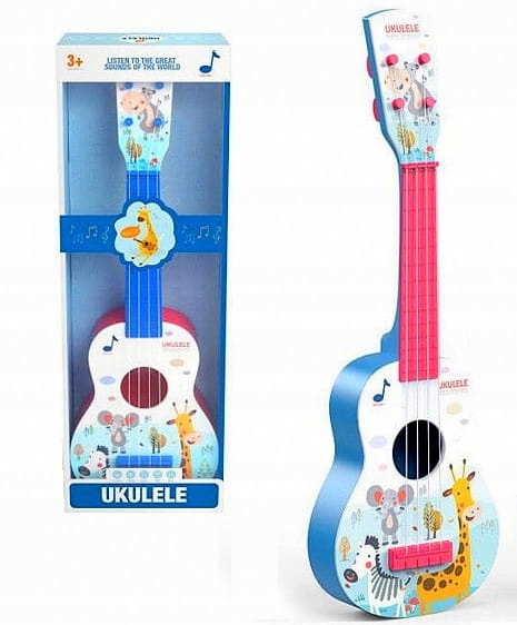 

Gitara Dla Dzieci Duża 55CM Ukulele Gra Instrument