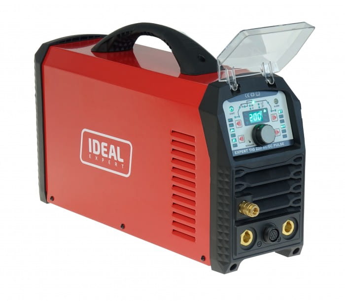 SPAWARKA IGBT EXPERT TIG 220 AC/DC PULSE IDEAL Zakres spawania 5-200 A