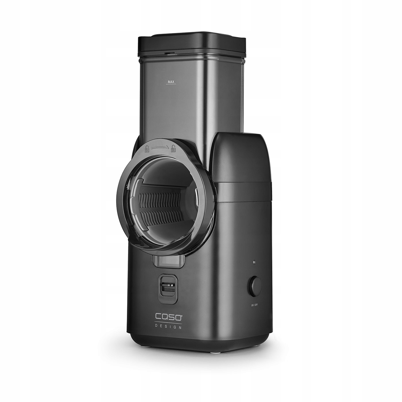 Caso Multislicer Elektrický kráječ Tarka 80W 5 nástavců Černá