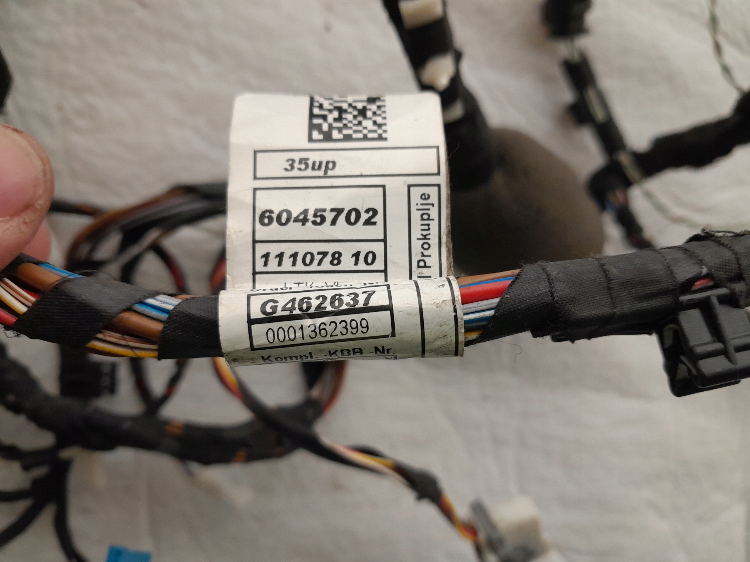 BMW 5 G30 G31 bundle door left front 9370927