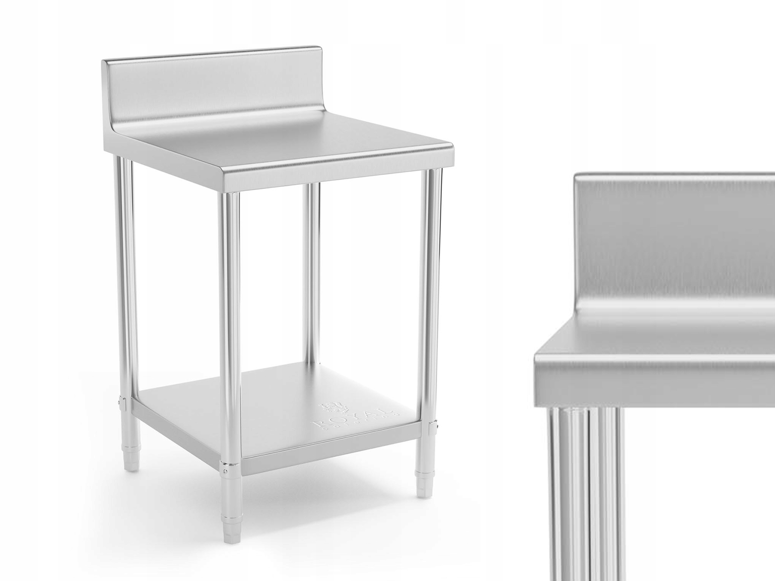 Рабочий стол 60x60 полка RANT нержавеющая сталь