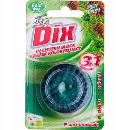 

Krążek Do Wc koloryzujący spłuczki leśny DIX 50g