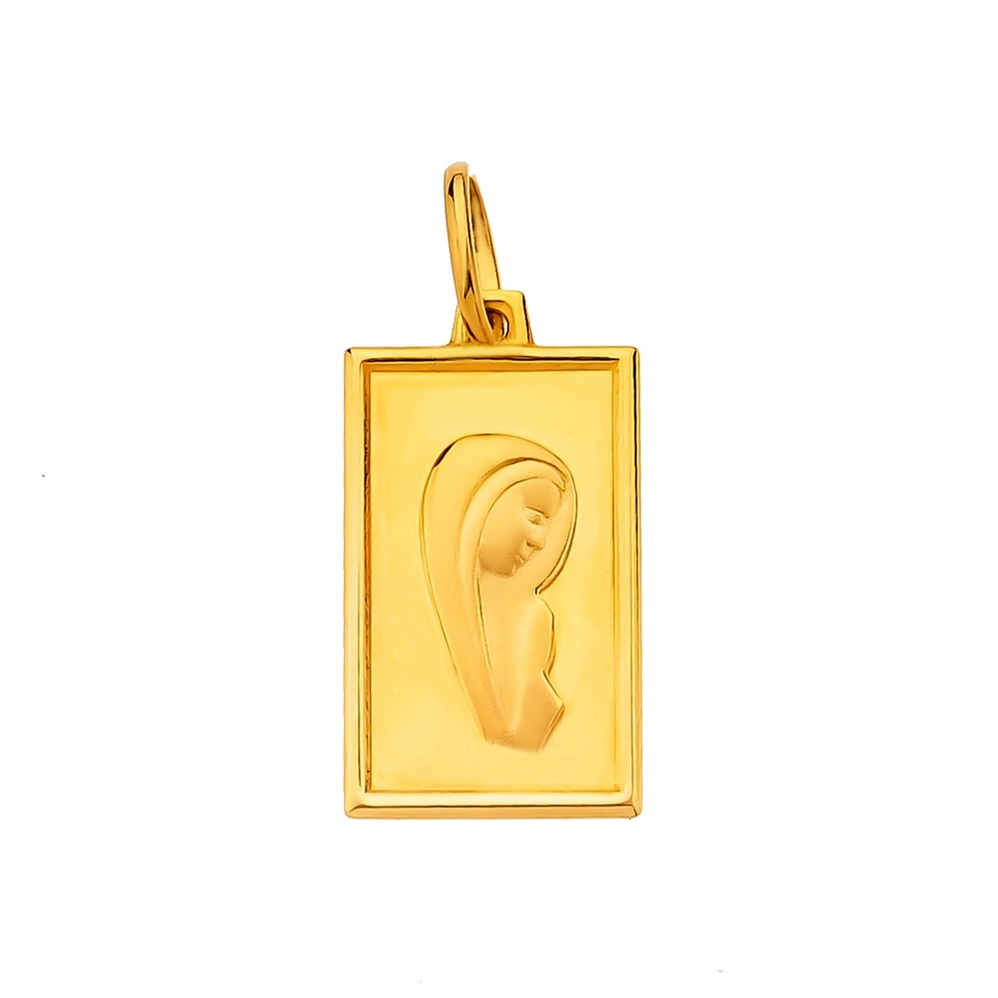 Zlatý Medailonek Přívěsek Matka Boží Fatimská