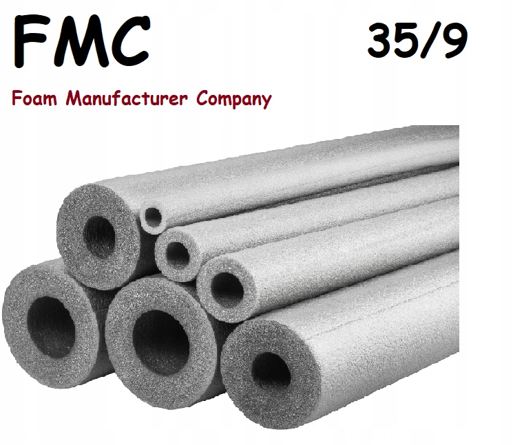 

Otulina otuliny izolacja rur szara 35/9 1 m