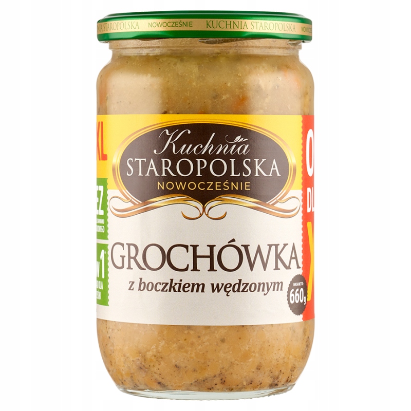 Levně 5x Staropolská kuchyně Hrachovka se slaninou 660 g