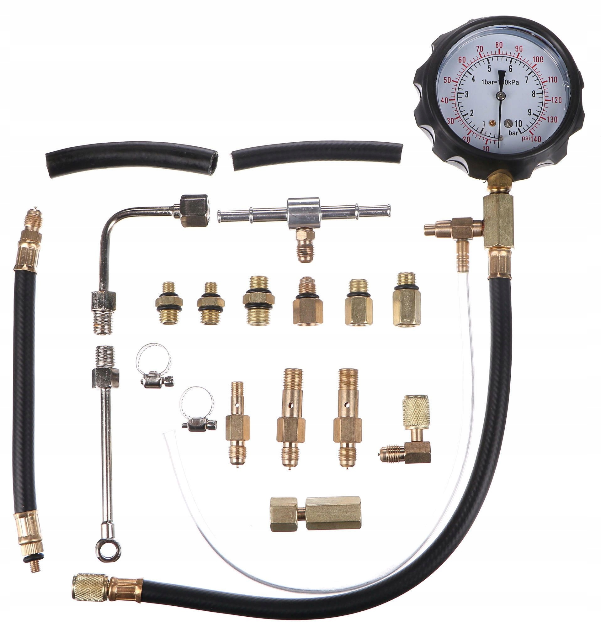 Sada pro testování tlaku benzínových motorů Mechanic Engine Tester 20, 0-10