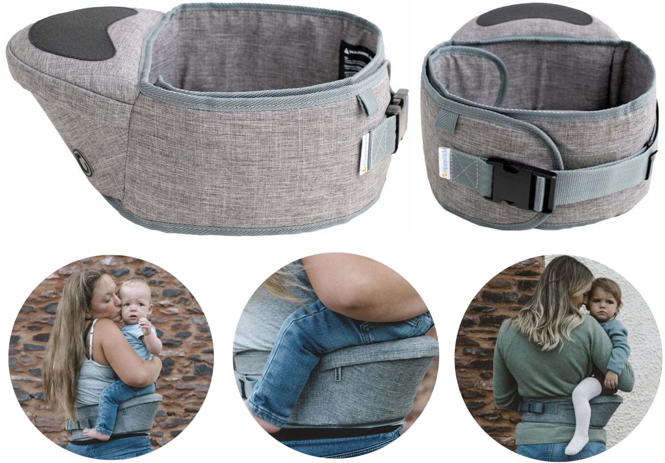 HIPPYCHICK HIPSEAT NOSIDEŁKO BIODROWE DO NOSZENIA DZIECKA NA BOKU