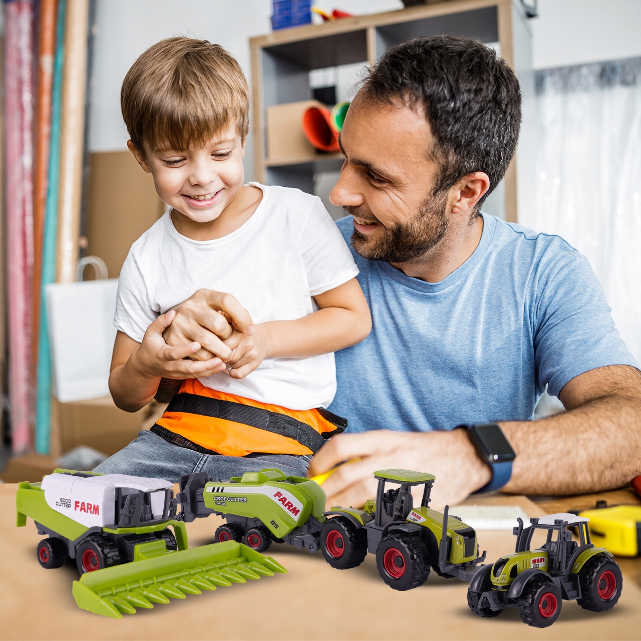 TRAKTOR TRAKTOR ZEMĚDĚLSKÉ STROJE sada FARMÁŘ Kód výrobce 110210
