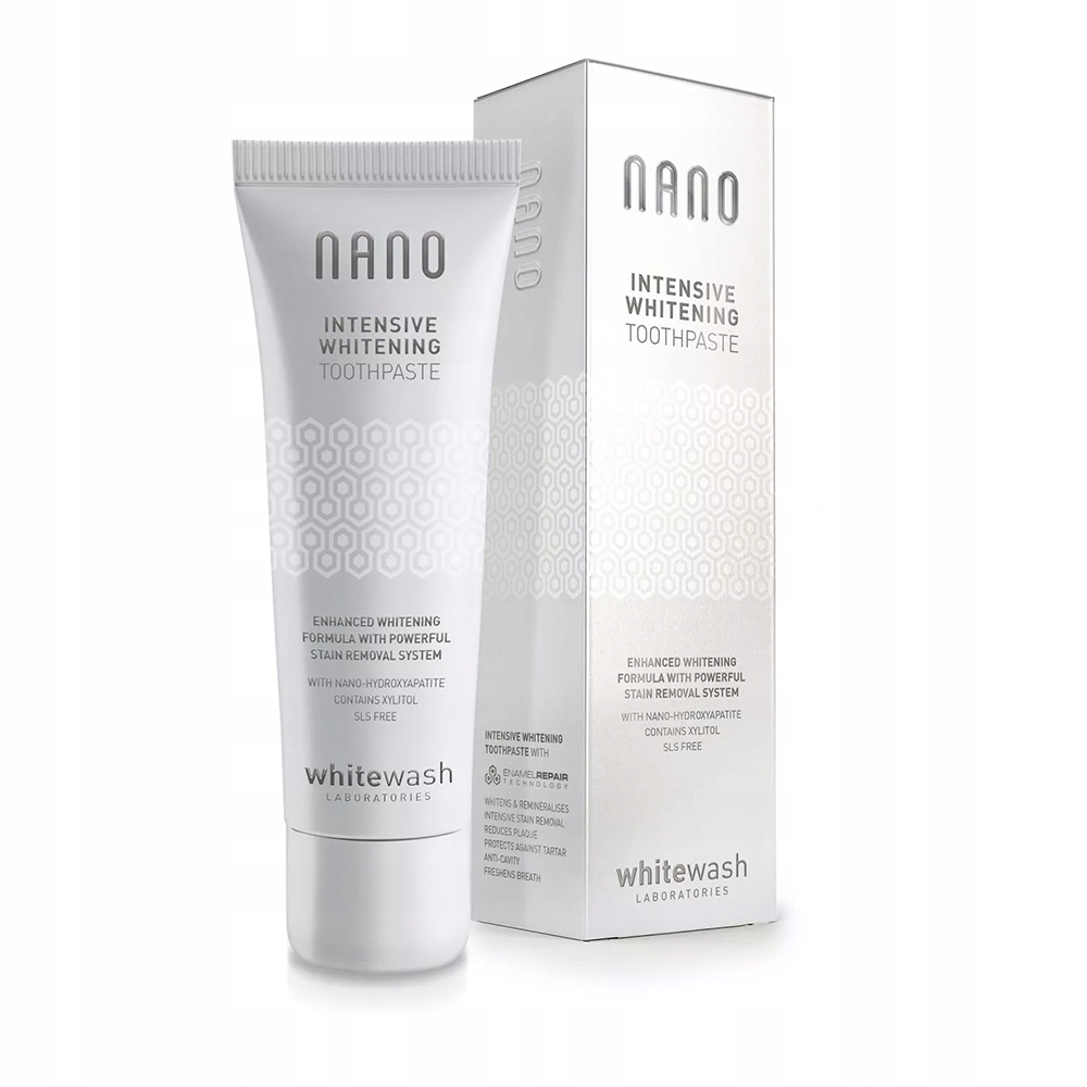 

Pasta do zębów Whitewash Nano Intensive Whitening