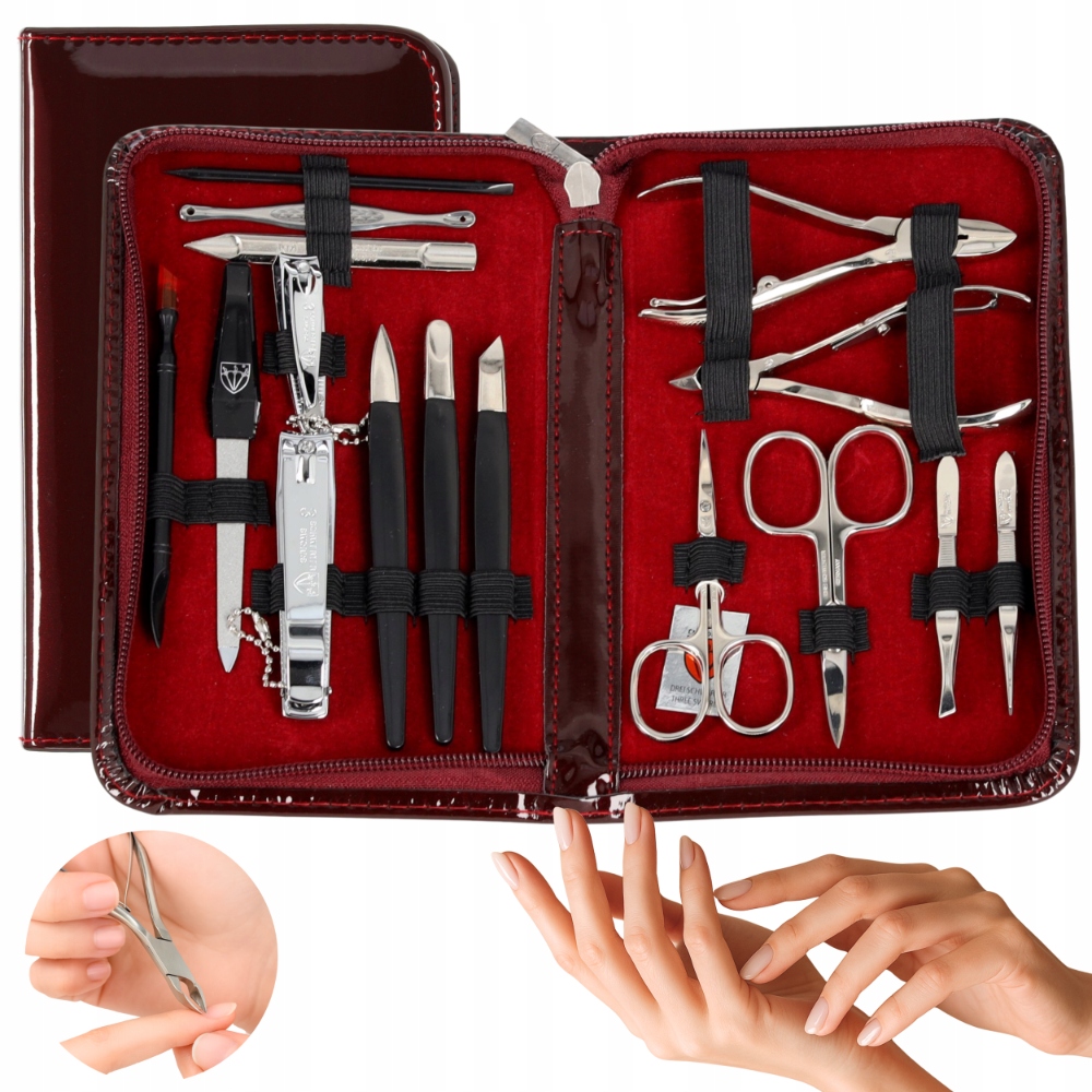 Sada na nehty Solingen MC manikúra pedikúra příslušenství kleště pinzeta