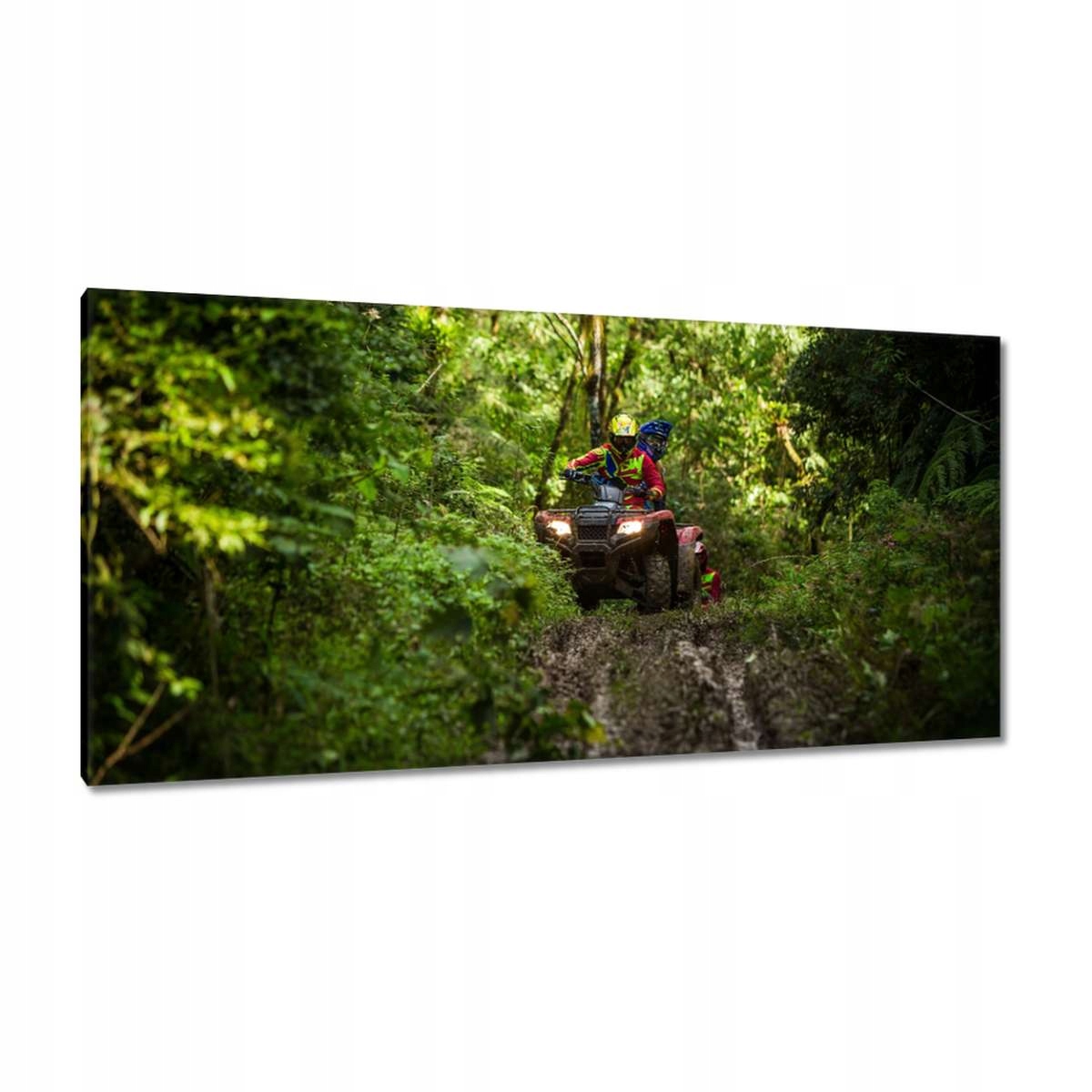 Obrazy 115x55 Quad Čtyři kolečka Terén