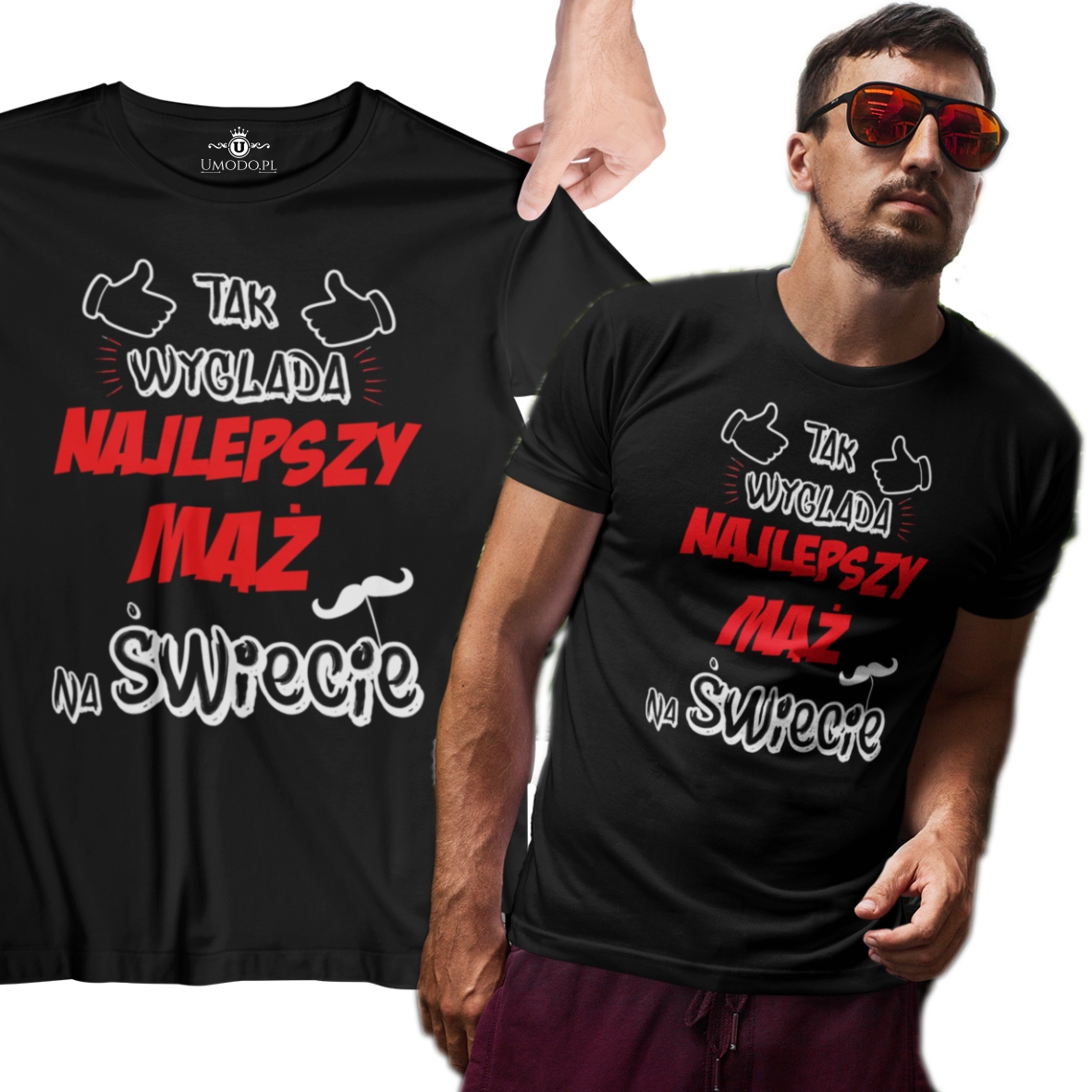 

Koszulka na Walentynki Najlepszy Mąż