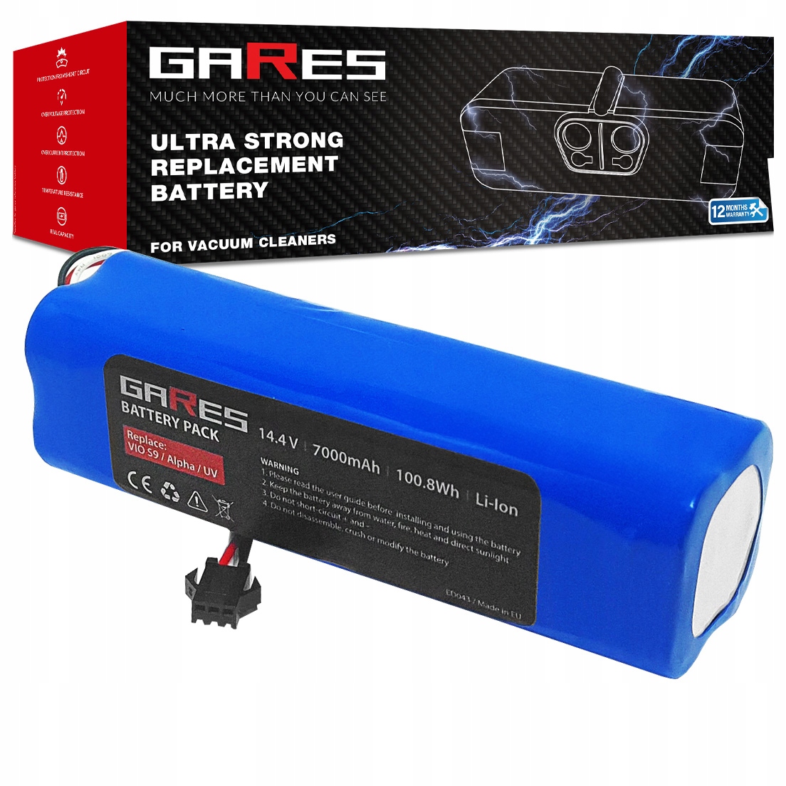 Baterie Akumulátor pro Robojet X-Force X-Level 14,4V 7Ah