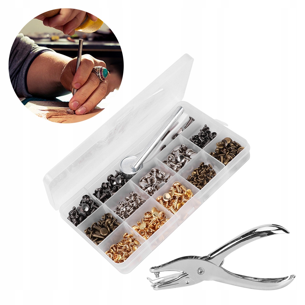 NITY ZRYWALNE ZESTAW NITÓW ZRYWALNYCH 240SZT Długość 1 mm