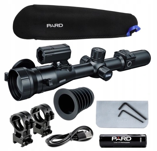 Termovizní zaměřovač s dálkoměrem Pard Pantera 640 PA6-50/LRF Sada