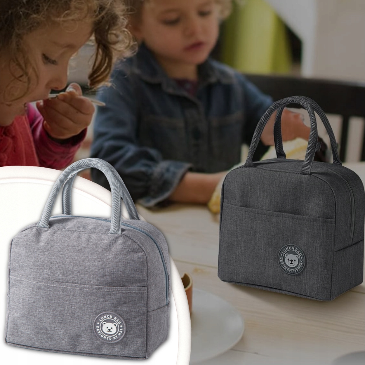 TORBA TERMICZNA IZOLACYJNA NA JEDZENIE ŚNIADANIOWA PIKNIK PLAŻĘ LUNCH BOX Cechy dodatkowe brak