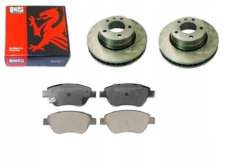 Kotouče Brzdového Kotouče Opel Corsa D Přední 257,5 MM Sada.