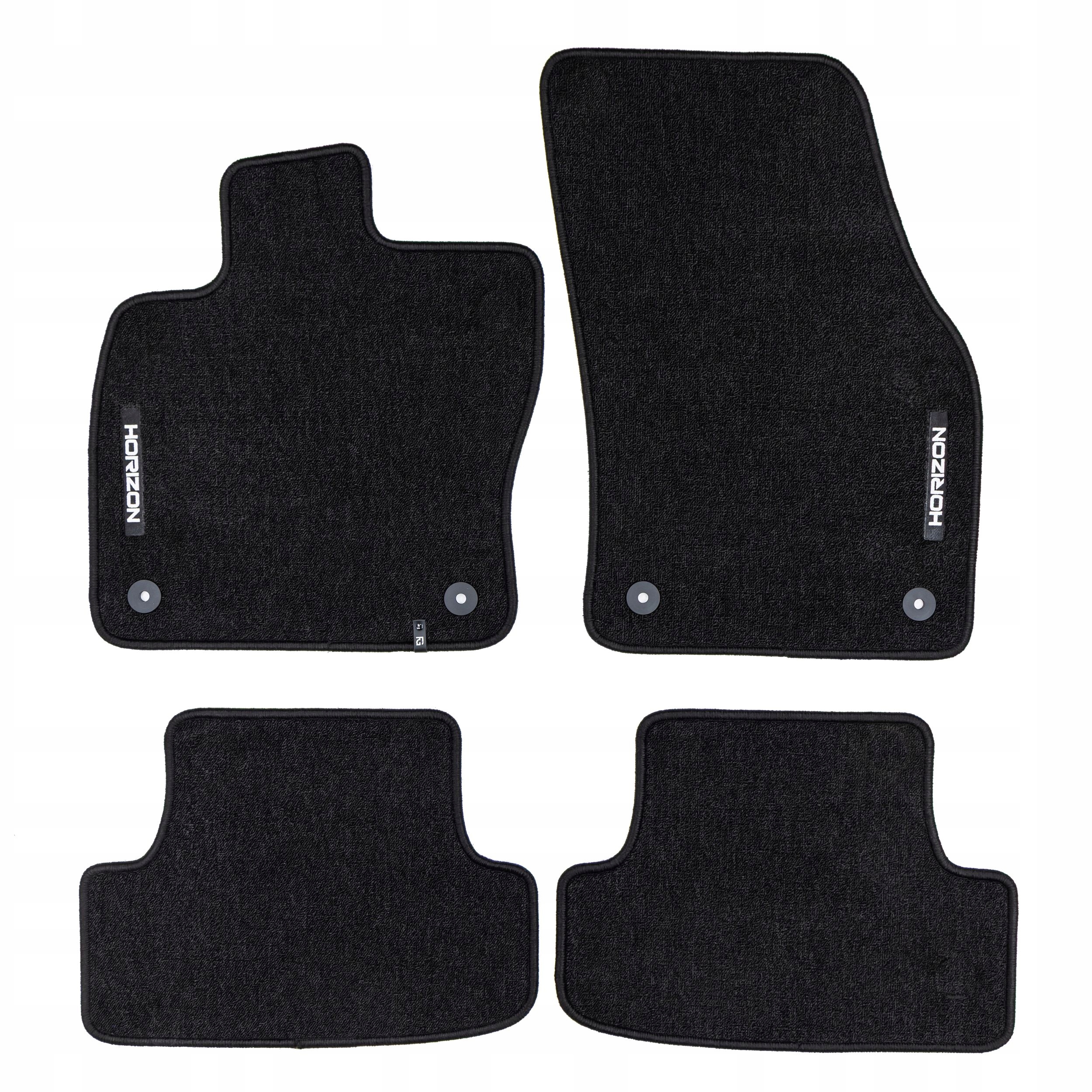 Frogum Velurové autokoberce Horizon pro Audi Q2 od roku 2020