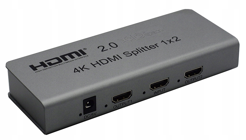 

Rozdzielacz Hdmi Splitter 1x2 Hdr 4K 60Hz 18 Gbps!