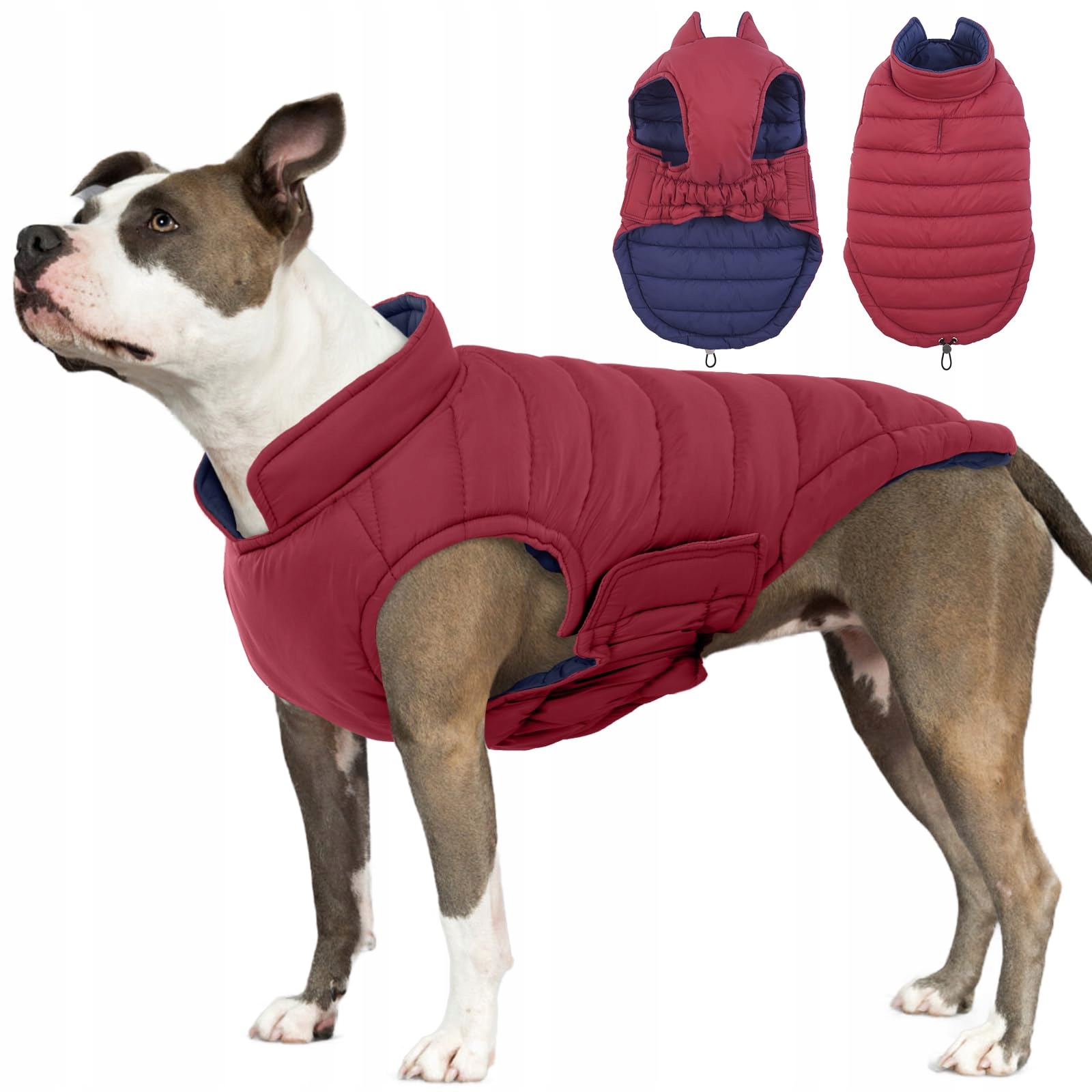 Levně Bundička Lelepet červená XL