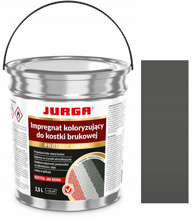 Jurga Protect Color Impregnat Do Kostki Grafit 2.5