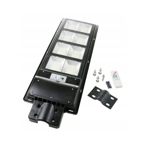 Lampa solarna Ogrodowa Uliczna duża 288 Led z pilotem I Czujnikiem Ruchu