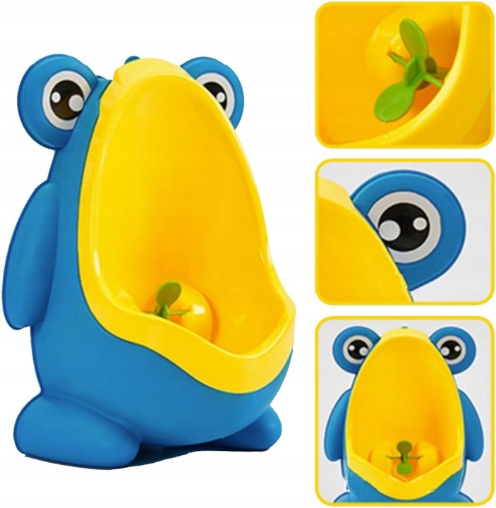 PISUAR WC WISZĄCY NOCNIK DLA DZIECKA MALUCHA ŻABKA DO NAUKI SIKANIA ŻABA Marka PRC