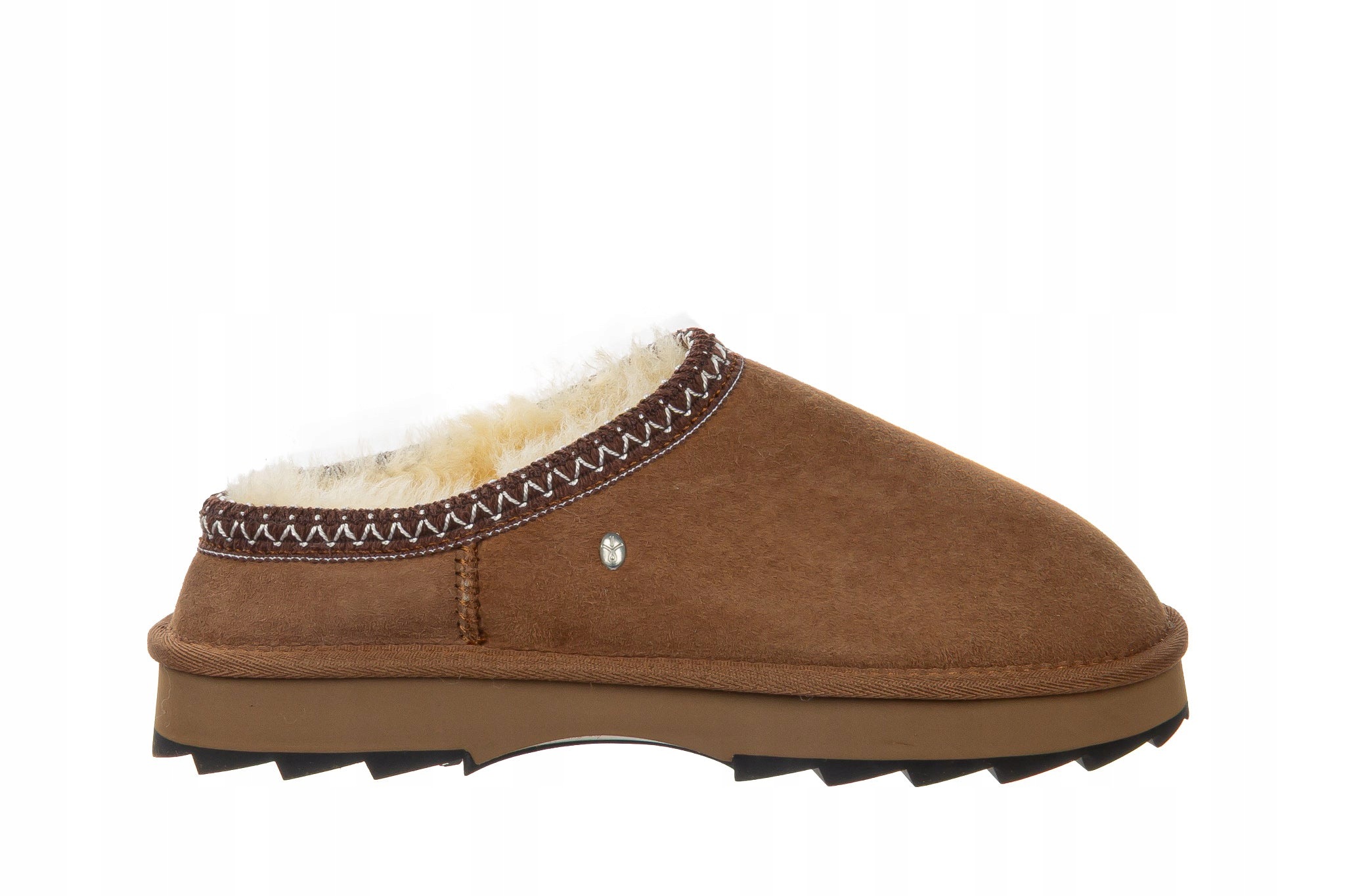 Kapcie Damskie Emu Sharky Scuff Chestnut Skóra Naturalna rozm.38