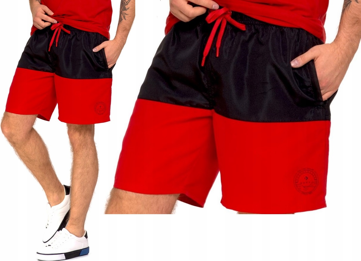 

Spodenki Męskie Plażowe Kąpielówki szorty Moraj L