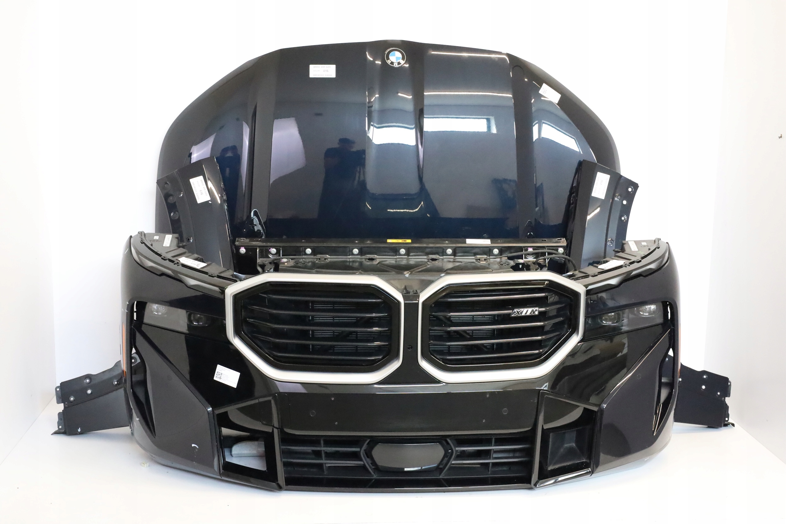 PRZÓD BMW XM G09 MASKA ZDERZAK LAMPA LED BŁOTNIK PAS 416