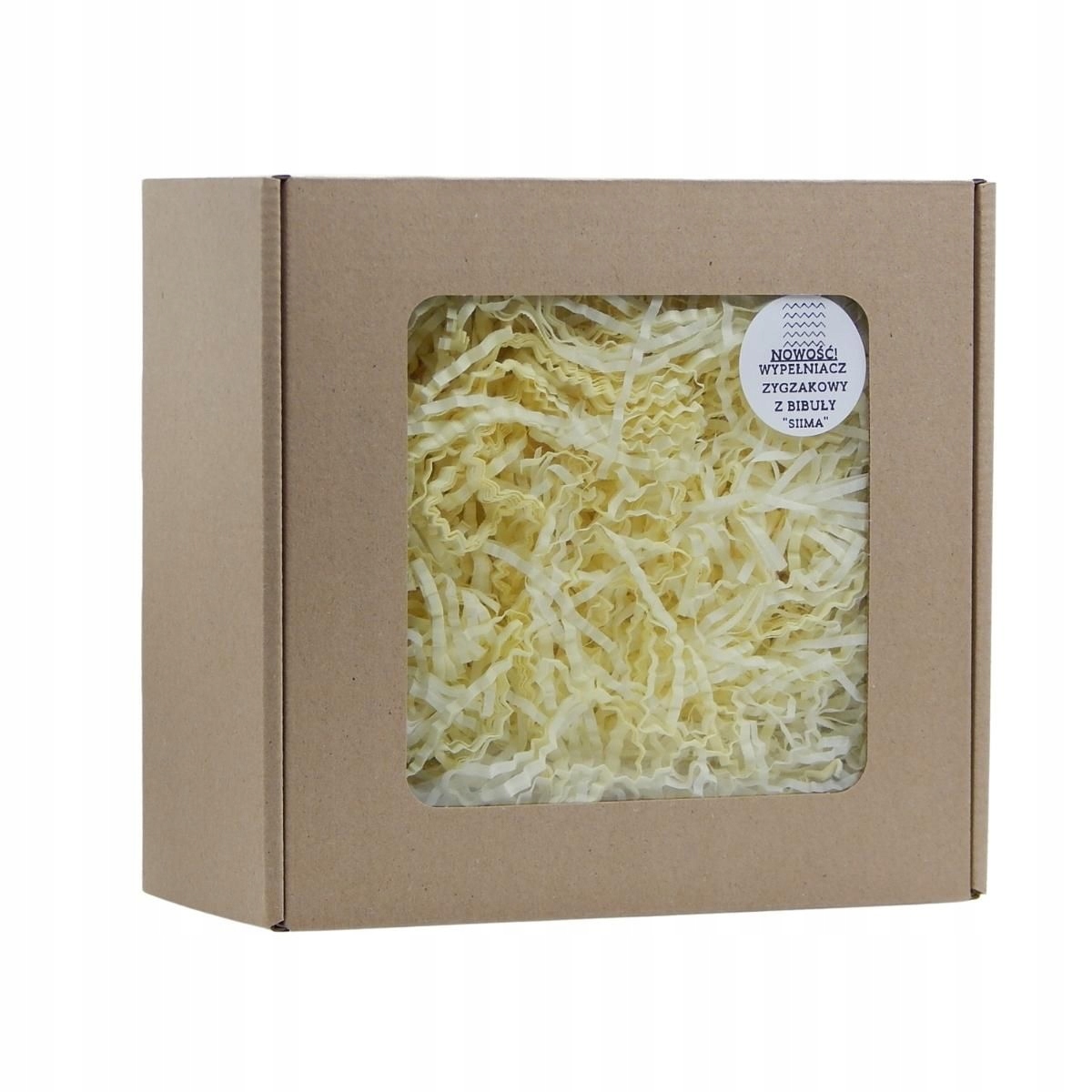 Wypełniacz Dekoracyjny Z Bibuły Kremowy 50g Waga 0.1 kg