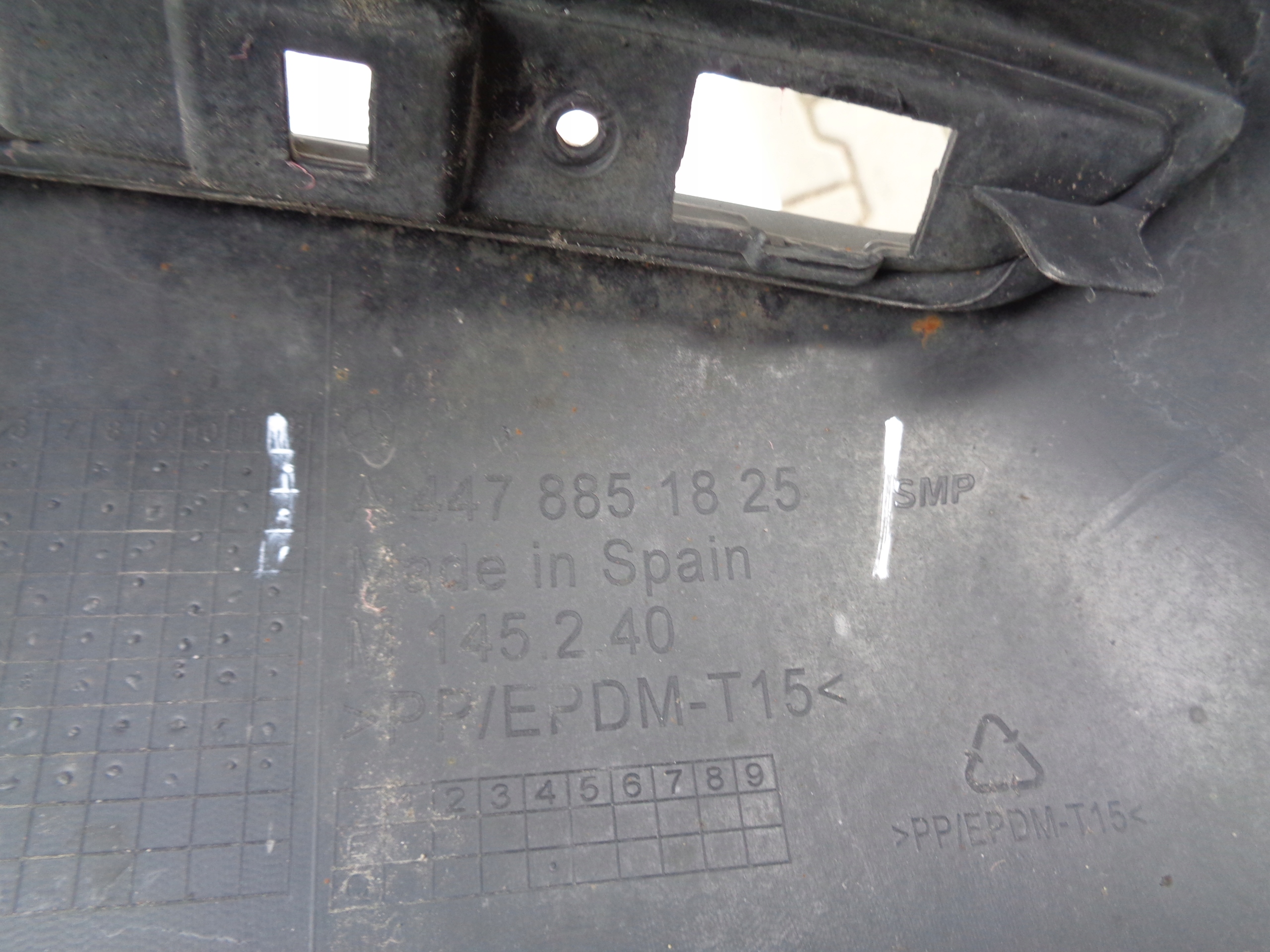 bumper rear MERCEDES VITO W447 14- NR 51443
