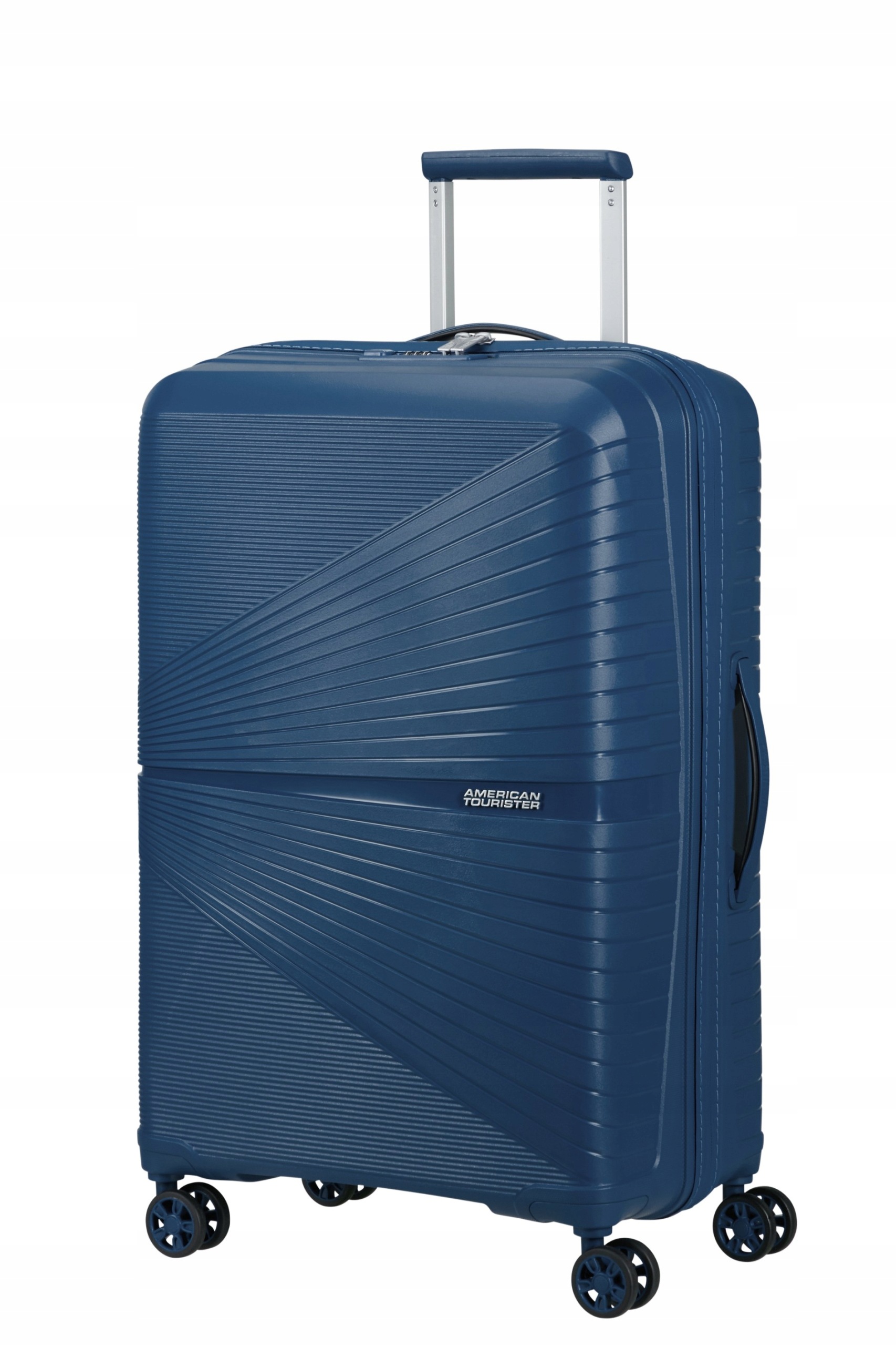 Střední kufr American Tourister Airconic 67 cm, tmavě modrý, polypropylen, Tsa