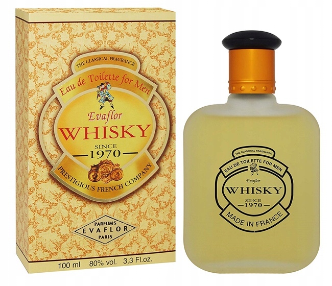 EVAFLOR Whisky For Men Woda toaletowa dla mężczyzn Męski zapach EDT 100ml