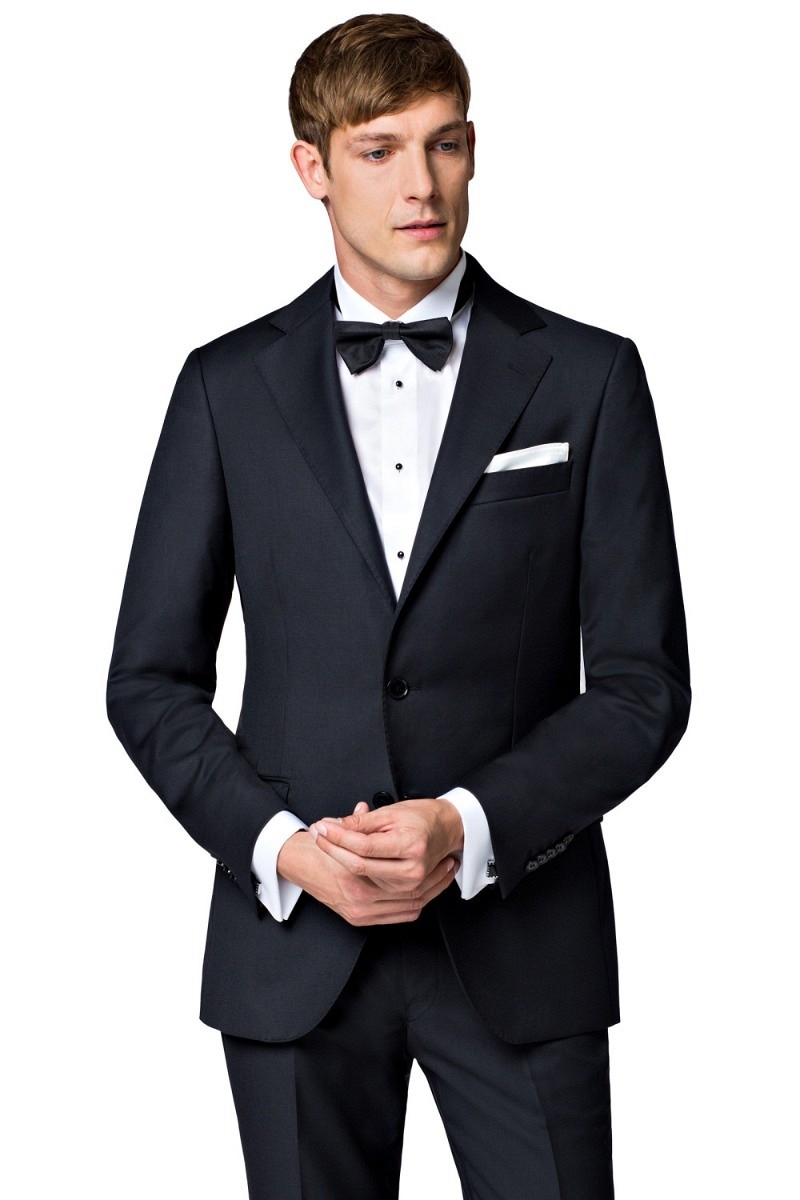 Marynarka Lancerto Business Mix Czarna 164/120