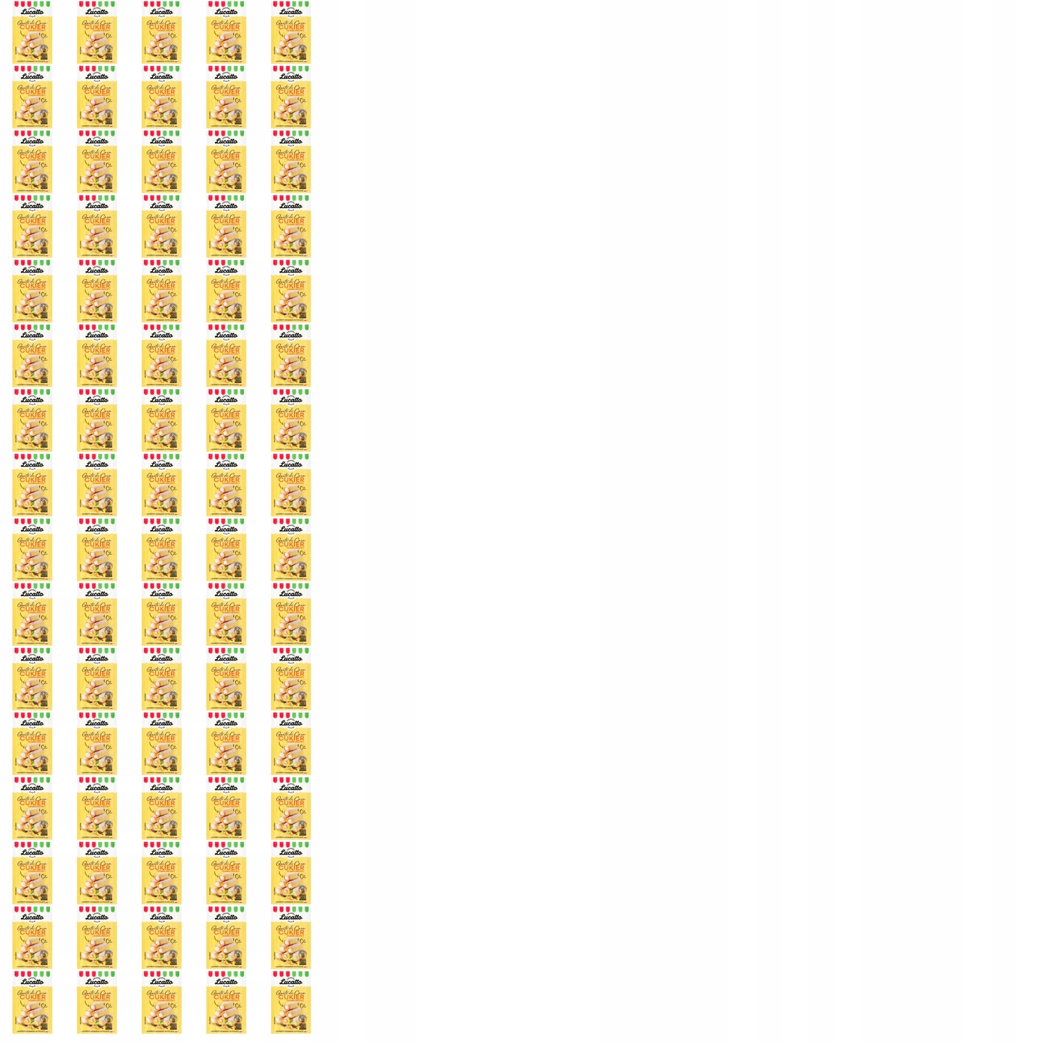 80 x 16 g Vanilínový Cukr lucatto Karton