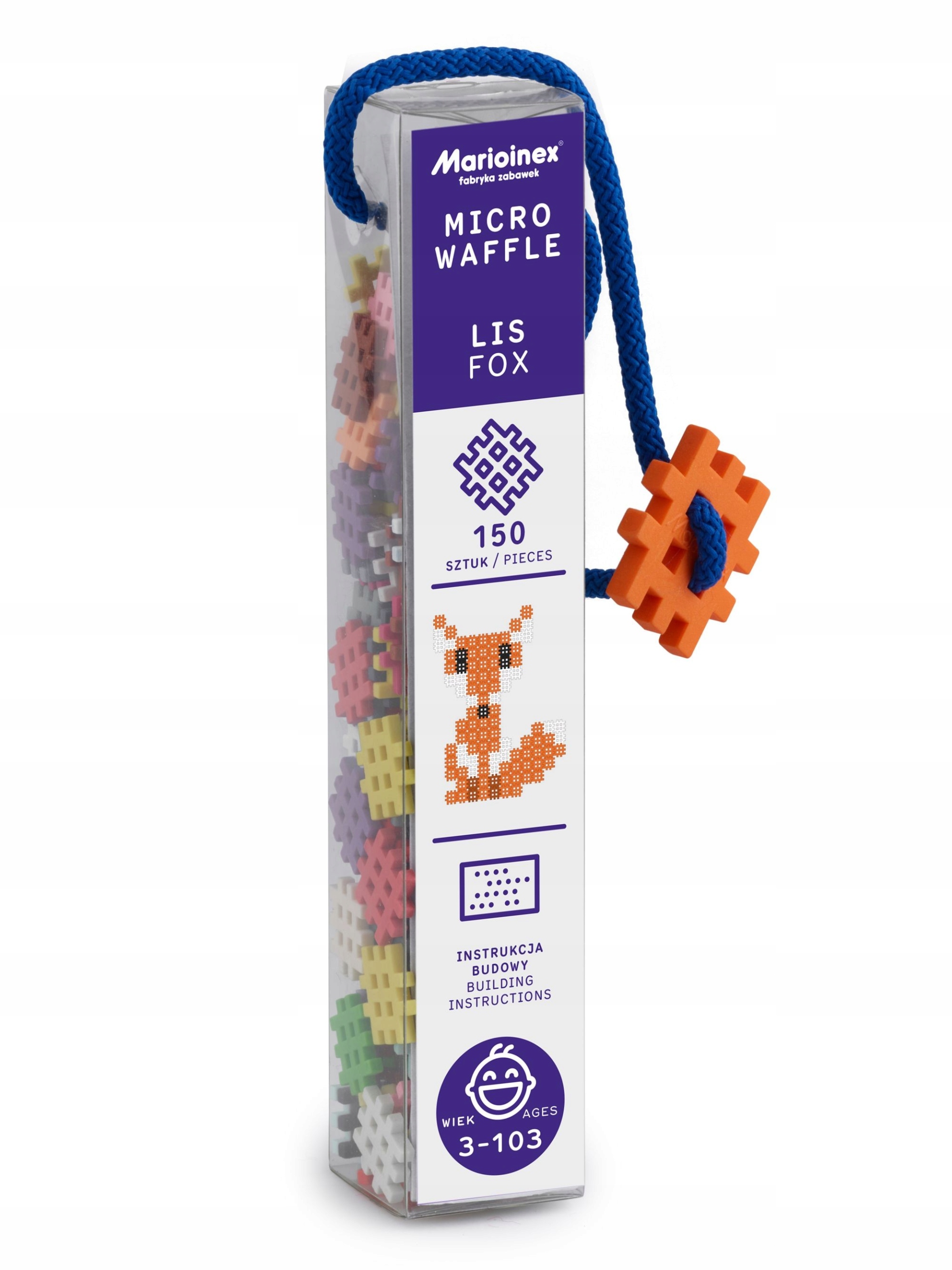 

Klocki Micro Waffle Marioinex Lis 150 El.