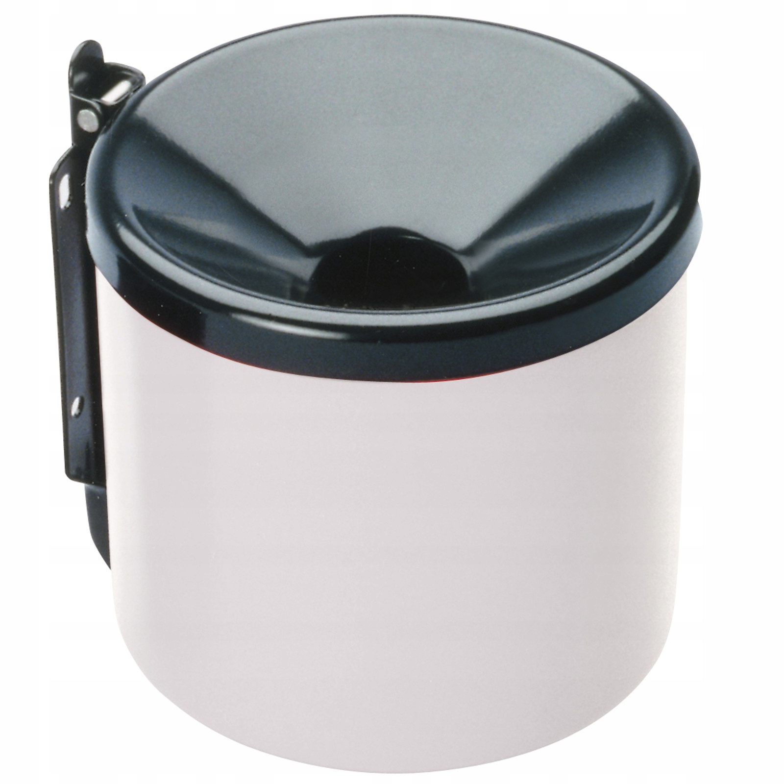 Levně Popelník Nástěnný samozhášecí popelník do interiéru i exteriéru bílý 15 cm