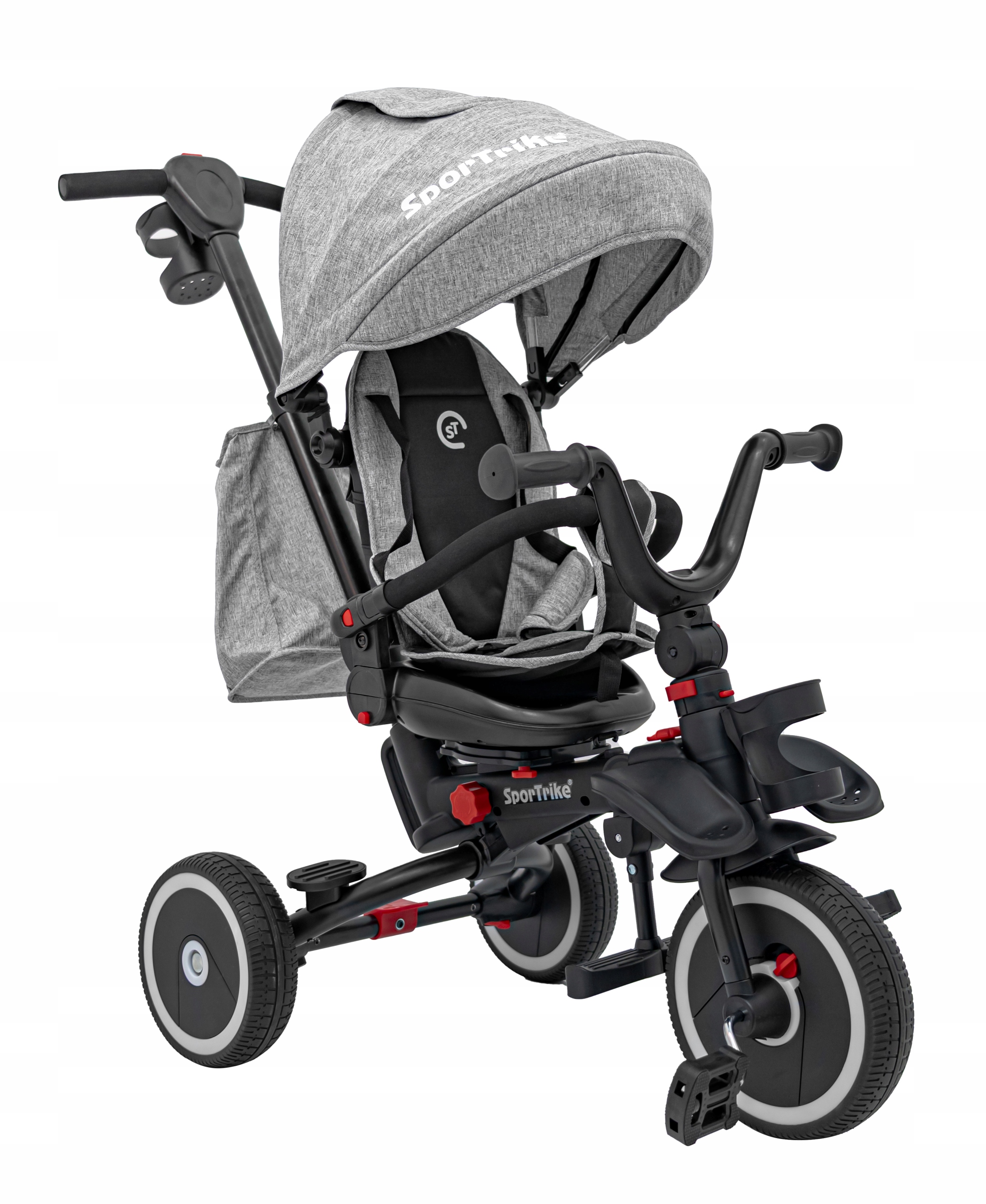 Rowerek Trzykołowy Rider Szary Sportrike