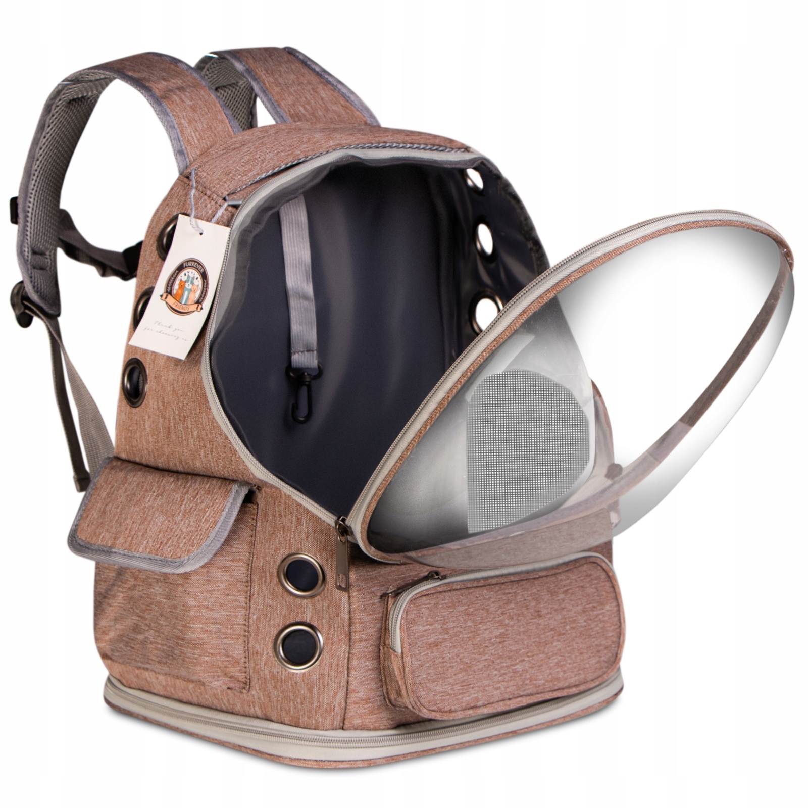 Transporter Dla Psa I Kota Stylowy I Wytrzymały Z Oknem Widokowym