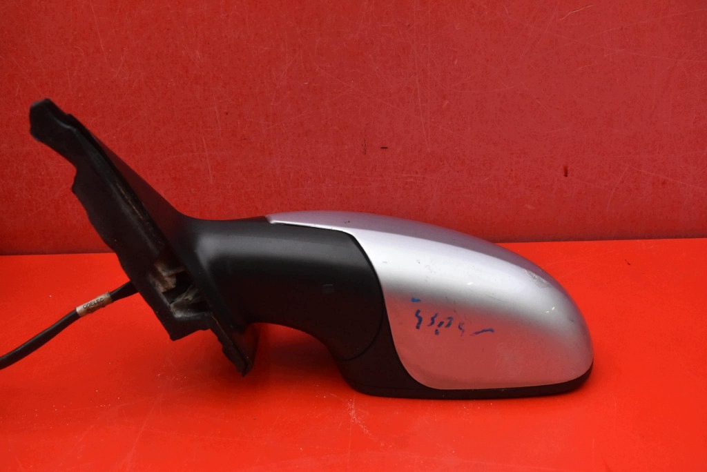 mirror left silver EU 014142 SEAT IBIZA 3 III 6L 06-08 3 PIN