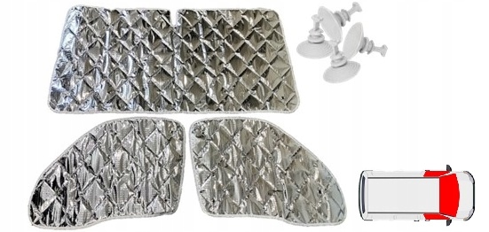 Maty termiczne osłony szyby MERCEDES VITO TOURER V-KLASSE od 2015-