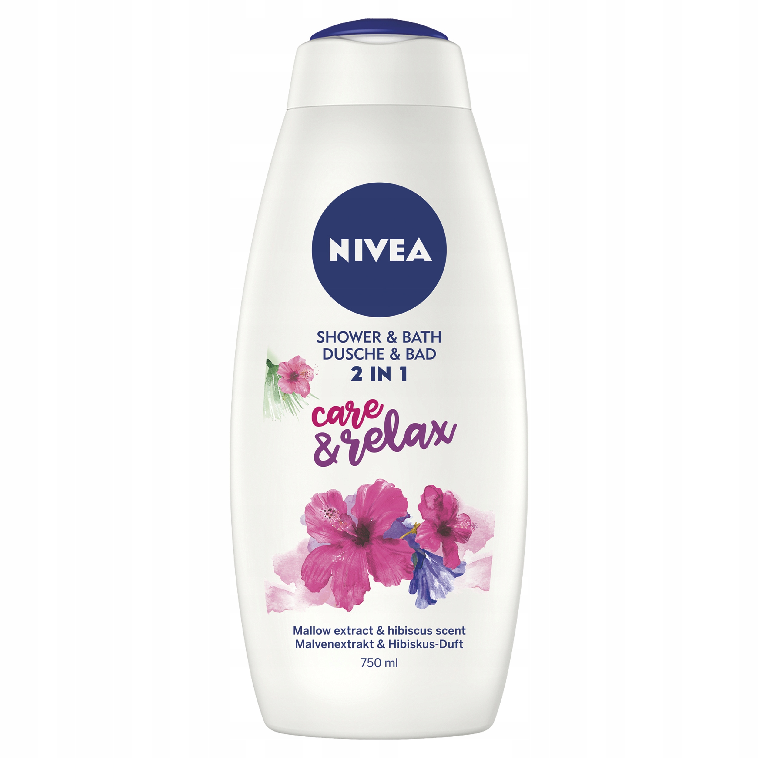 

Nivea Płyn do kąpieli Care&Relax 2w1 750 ml