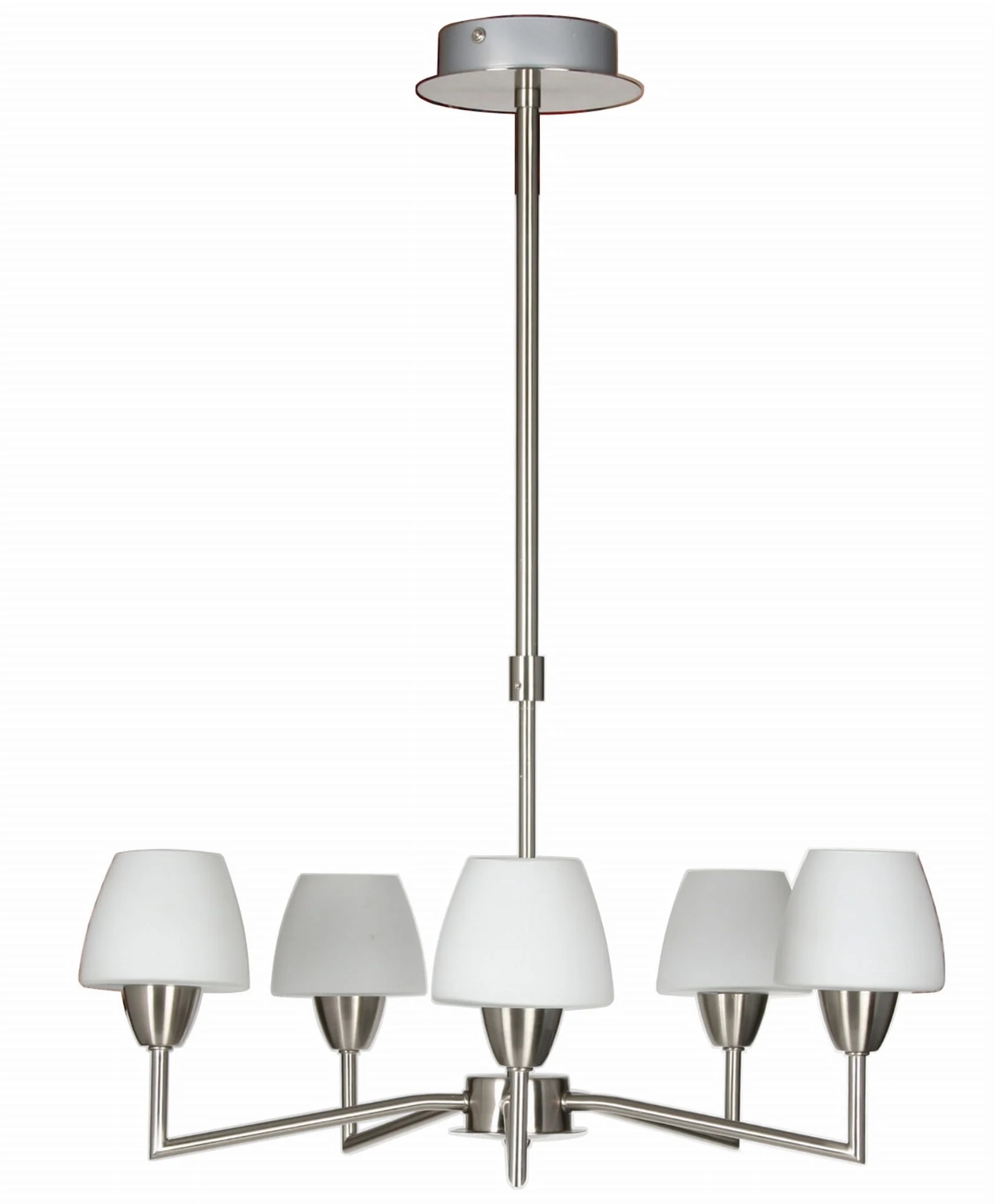 Závěsné svítidlo lustr Candellux Togo stříbrná